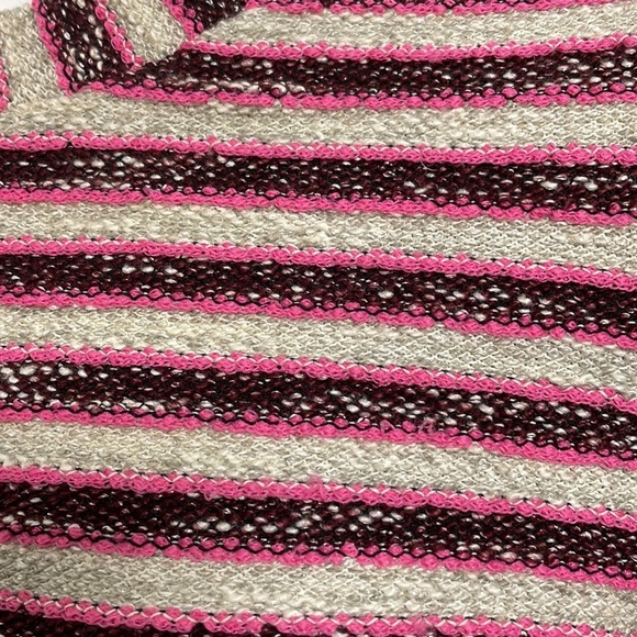 Tory Burch Pink Striped Pullover Sweater - Picture 6 of 10